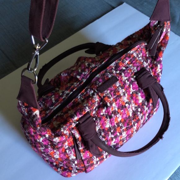 Vera Bradley Hadley Satchel in Houndstooth Tweed - Picture 6 of 10